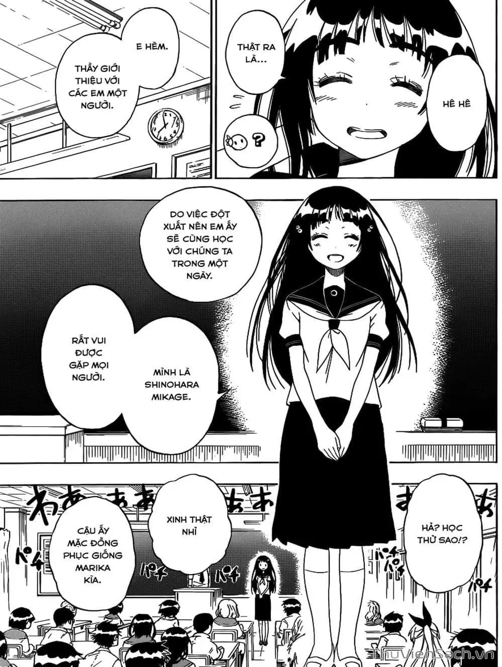 Truyện Tranh Tình Yêu Giả Tạo - Nisekoi trang 8