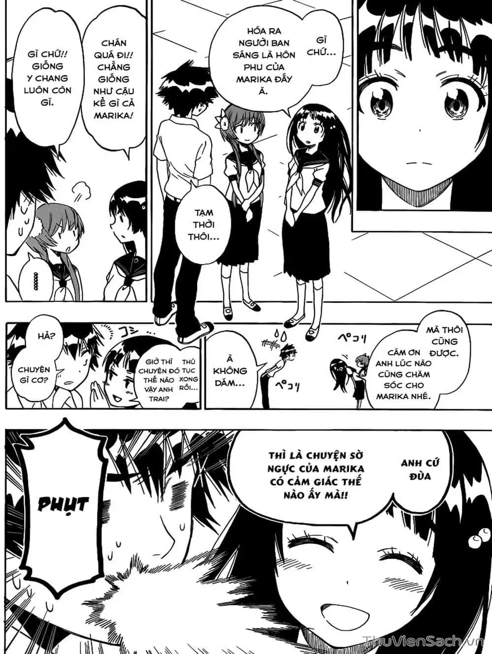 Truyện Tranh Tình Yêu Giả Tạo - Nisekoi trang 8