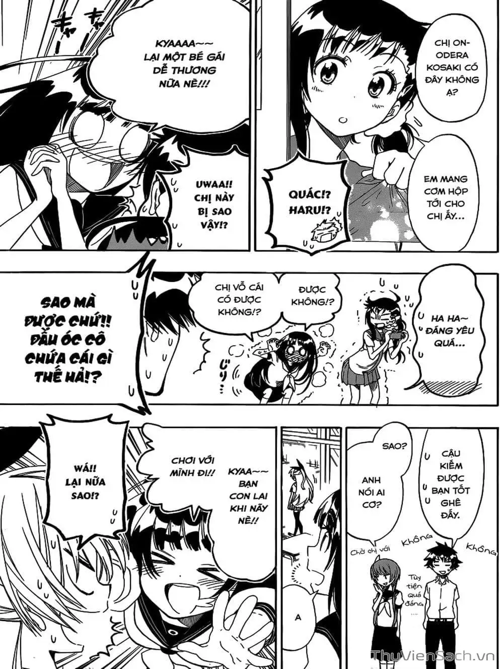 Truyện Tranh Tình Yêu Giả Tạo - Nisekoi trang 8