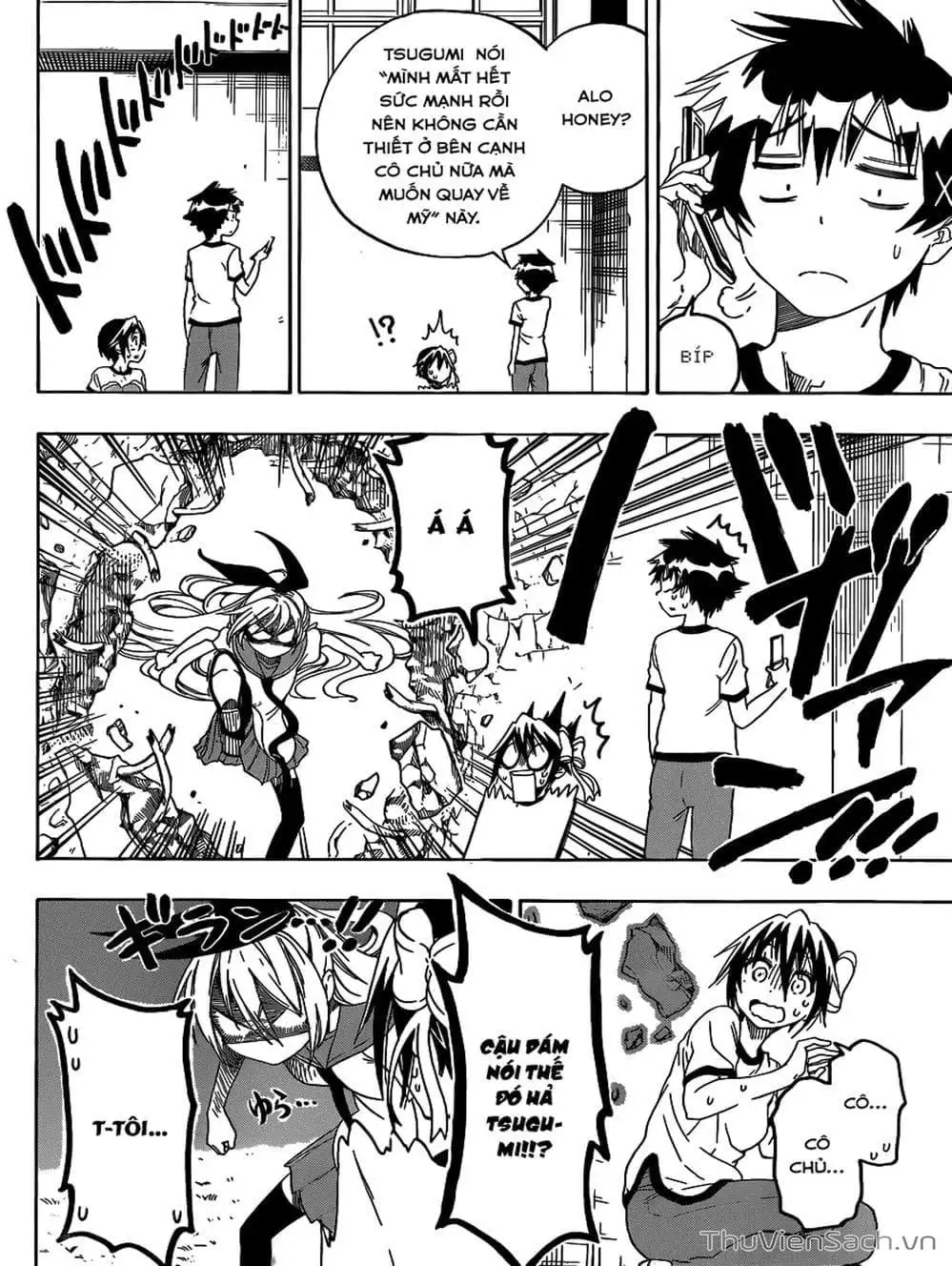 Truyện Tranh Tình Yêu Giả Tạo - Nisekoi trang 8