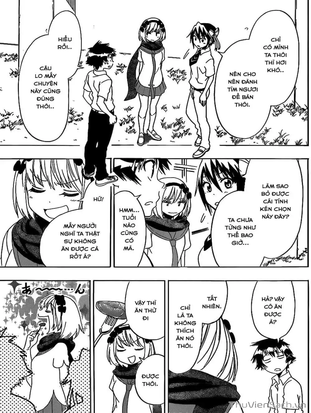 Truyện Tranh Tình Yêu Giả Tạo - Nisekoi trang 8