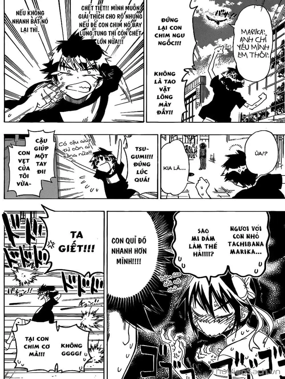 Truyện Tranh Tình Yêu Giả Tạo - Nisekoi trang 8