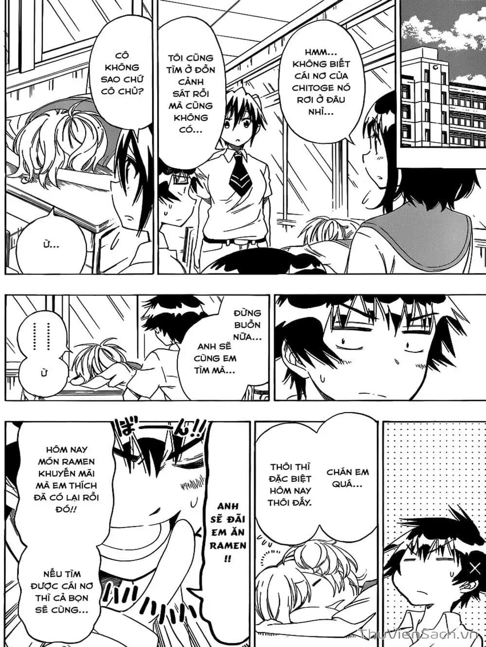 Truyện Tranh Tình Yêu Giả Tạo - Nisekoi trang 8