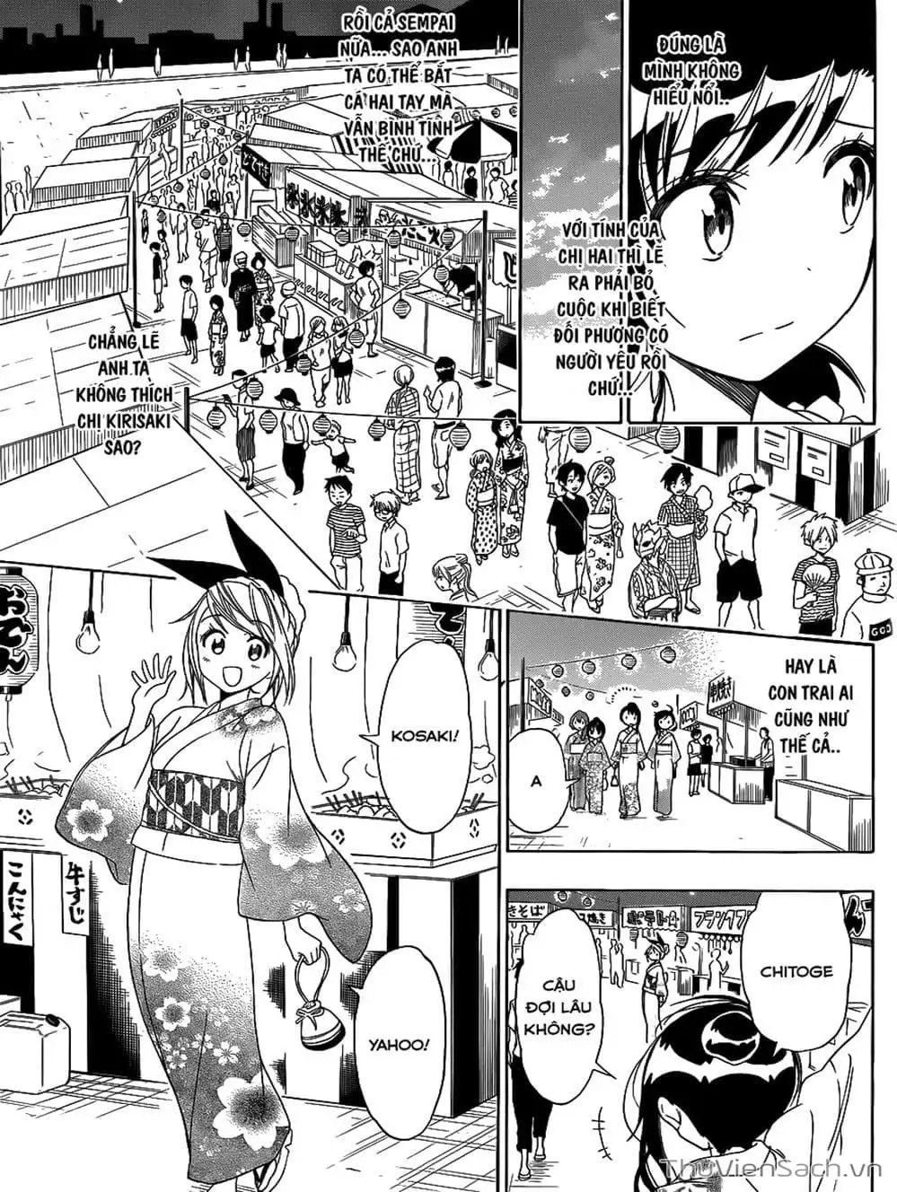 Truyện Tranh Tình Yêu Giả Tạo - Nisekoi trang 8