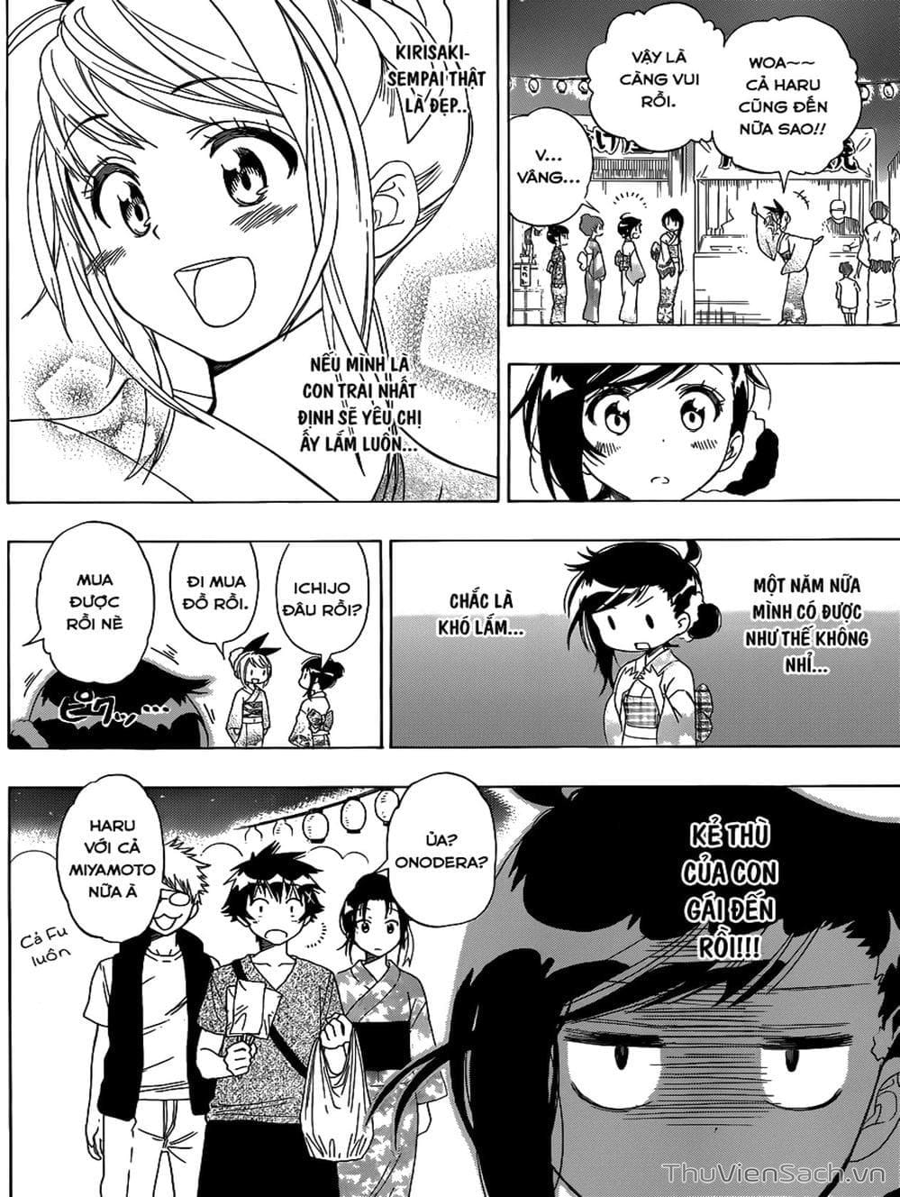 Truyện Tranh Tình Yêu Giả Tạo - Nisekoi trang 8
