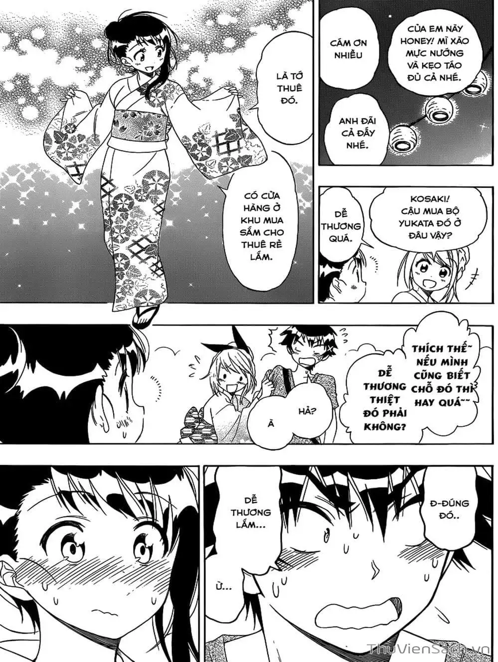 Truyện Tranh Tình Yêu Giả Tạo - Nisekoi trang 8