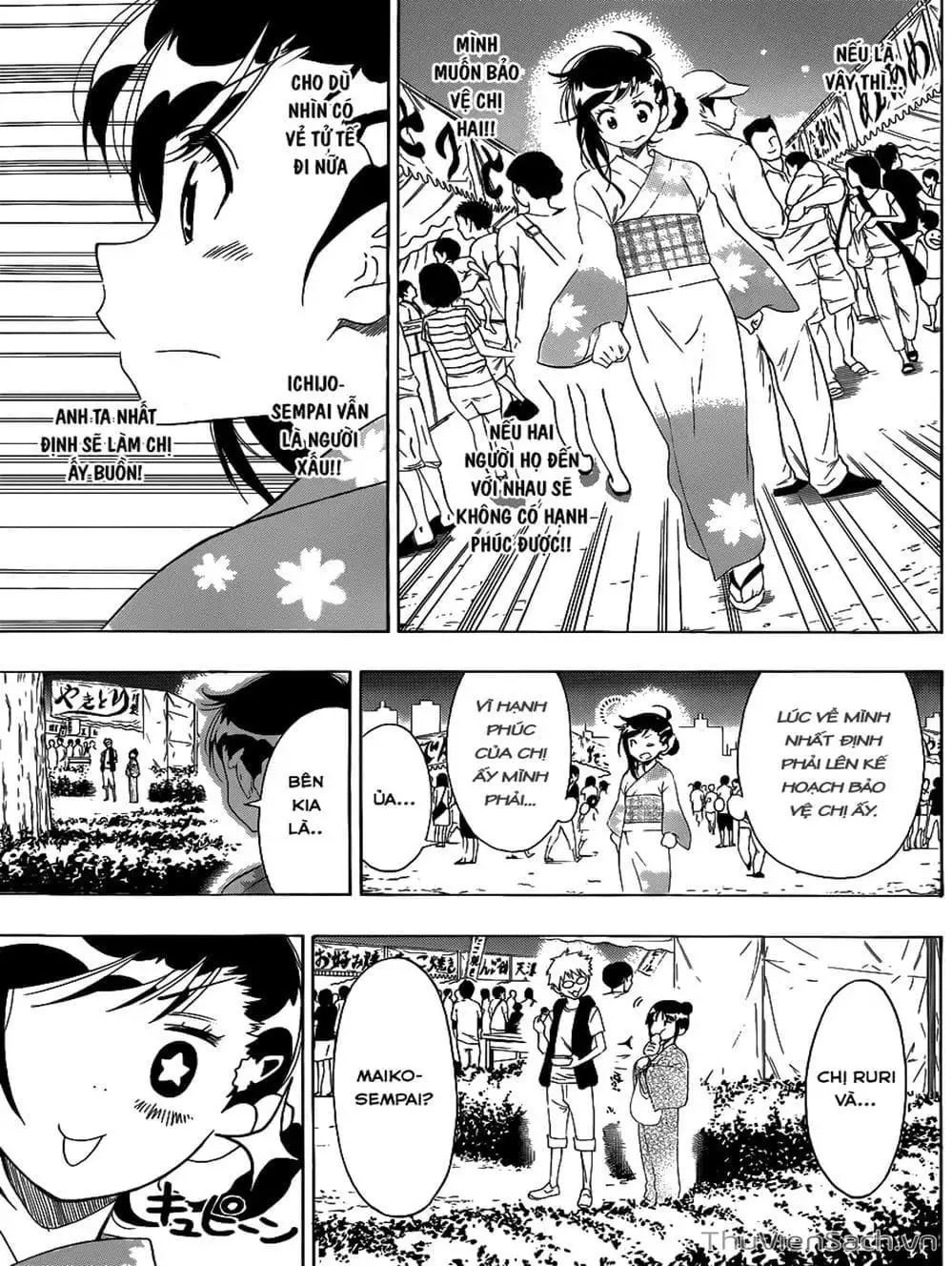 Truyện Tranh Tình Yêu Giả Tạo - Nisekoi trang 8