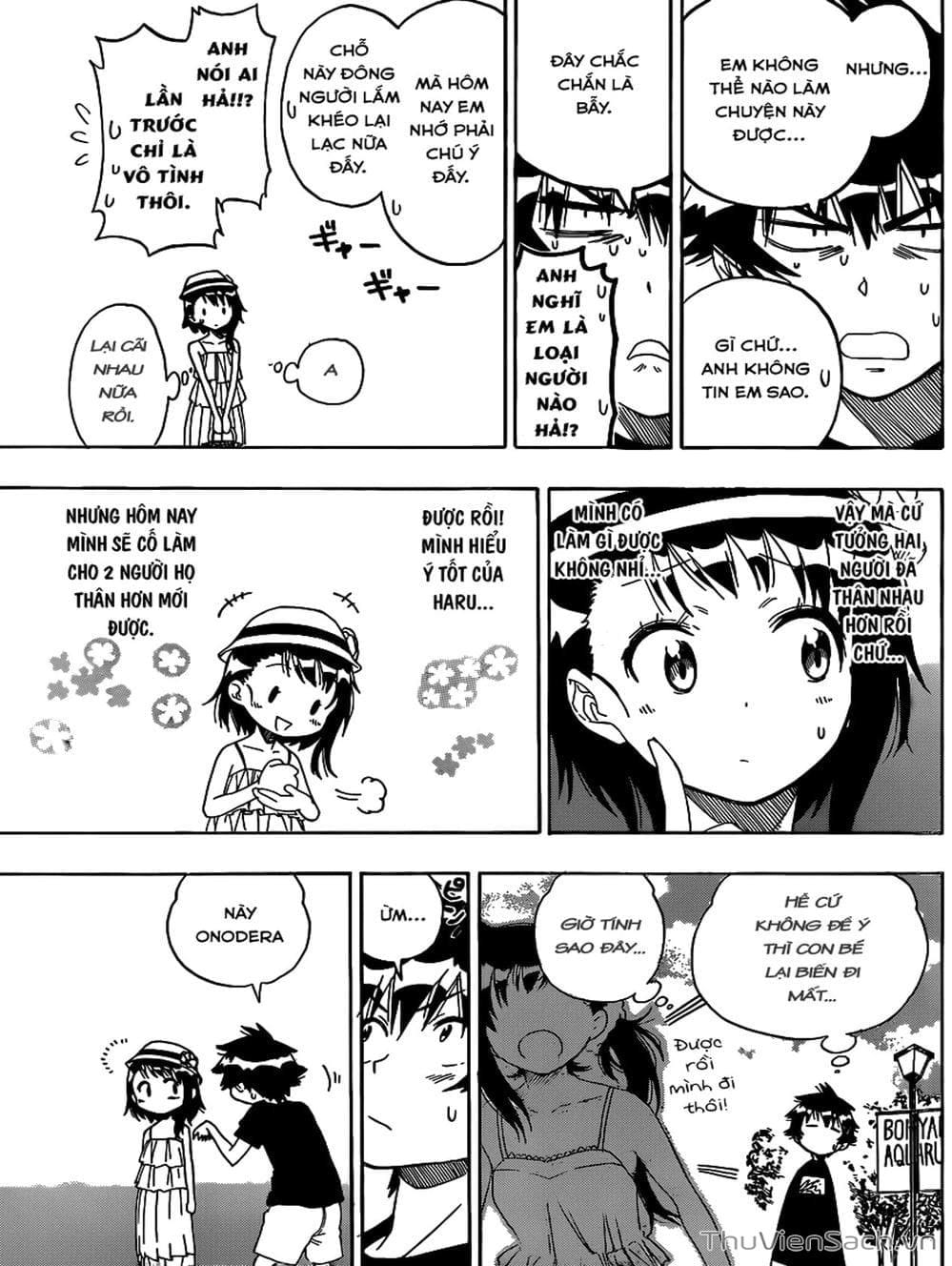 Truyện Tranh Tình Yêu Giả Tạo - Nisekoi trang 8
