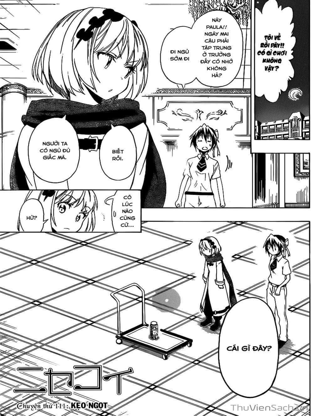 Truyện Tranh Tình Yêu Giả Tạo - Nisekoi trang 8