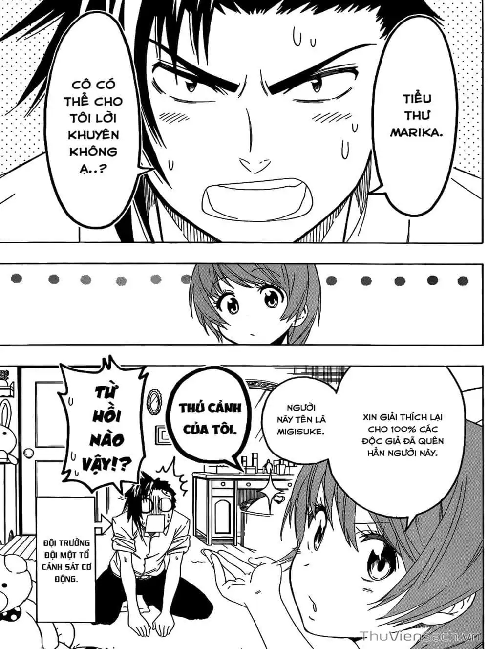 Truyện Tranh Tình Yêu Giả Tạo - Nisekoi trang 8