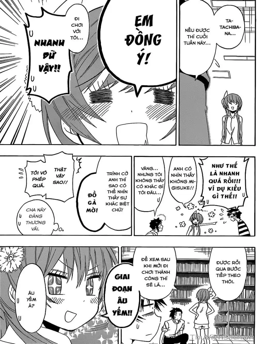 Truyện Tranh Tình Yêu Giả Tạo - Nisekoi trang 8