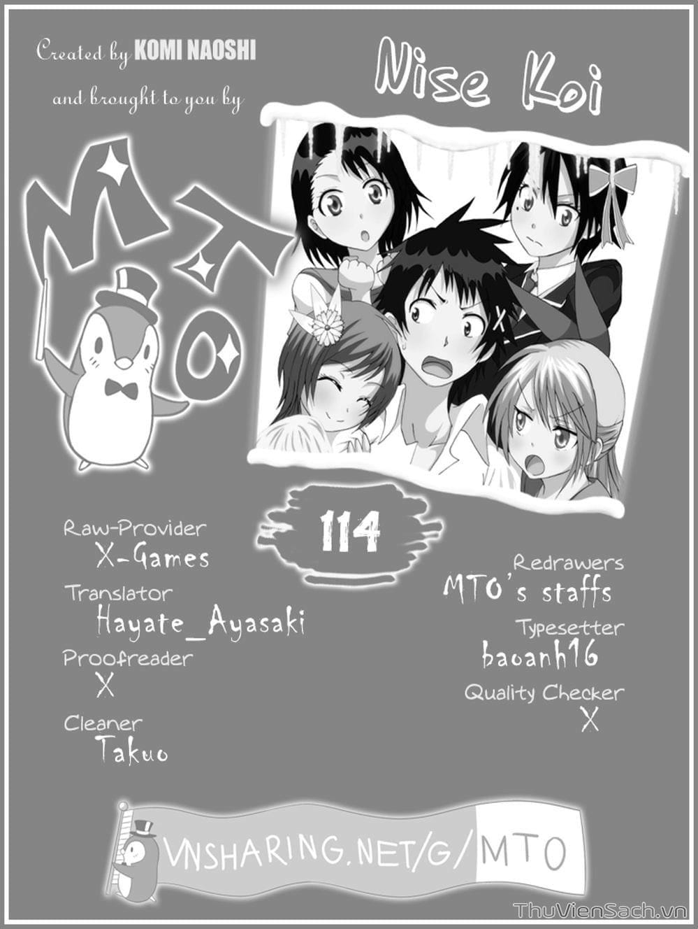 Truyện Tranh Tình Yêu Giả Tạo - Nisekoi trang 8