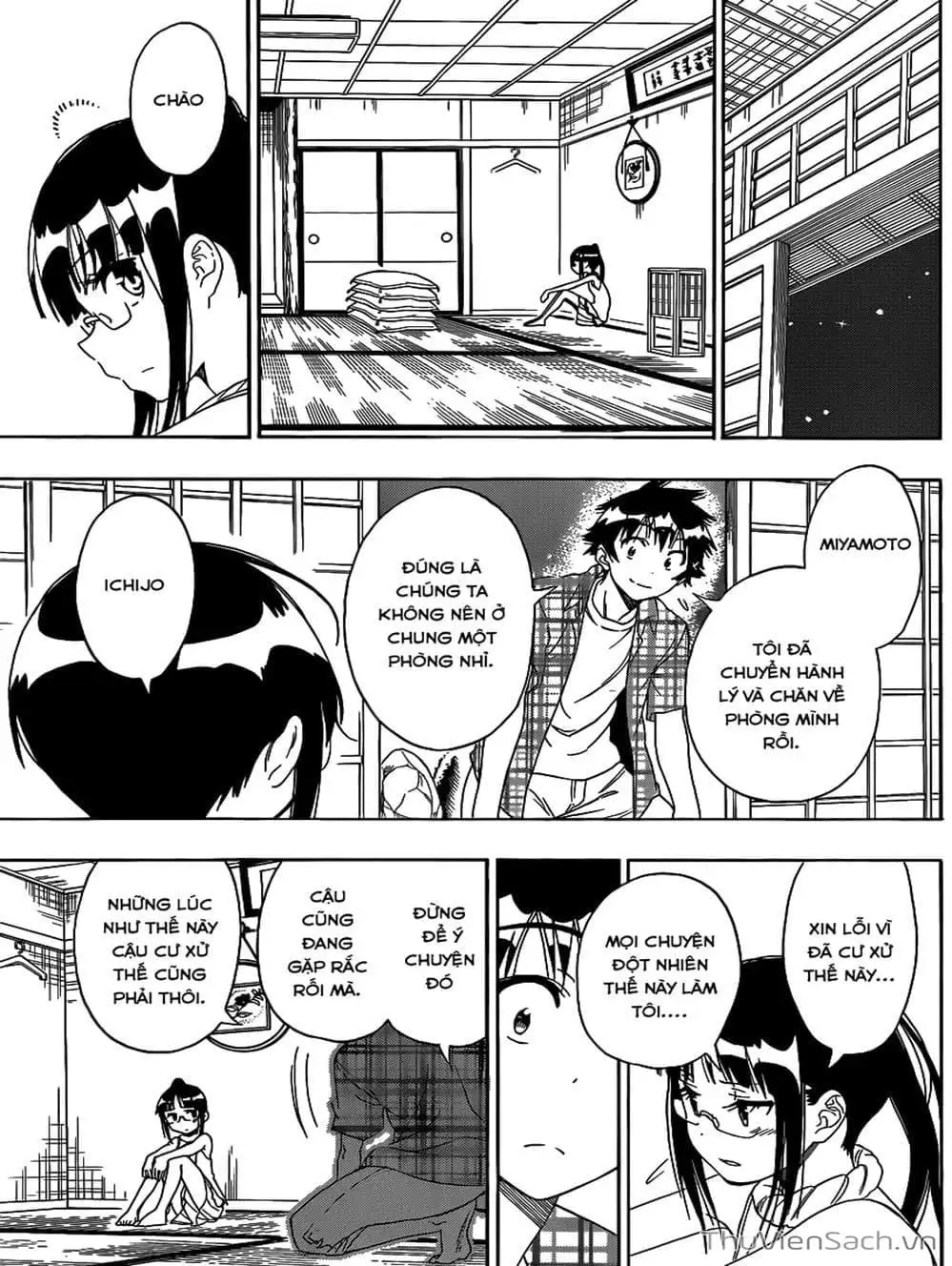 Truyện Tranh Tình Yêu Giả Tạo - Nisekoi trang 8