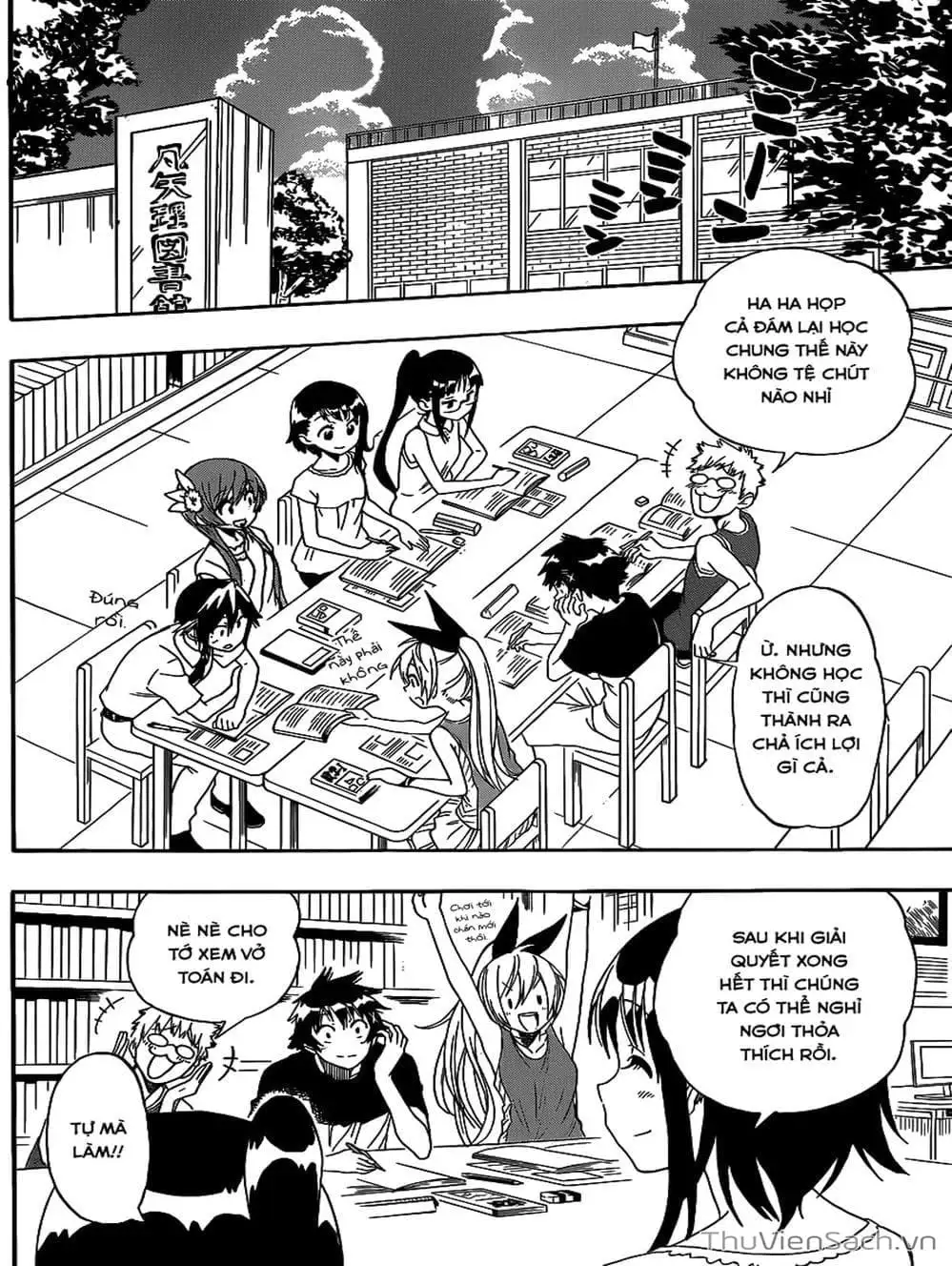 Truyện Tranh Tình Yêu Giả Tạo - Nisekoi trang 8