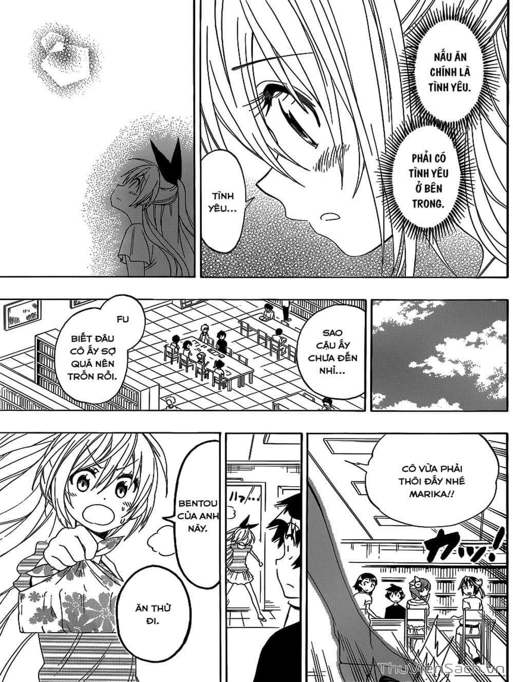 Truyện Tranh Tình Yêu Giả Tạo - Nisekoi trang 8