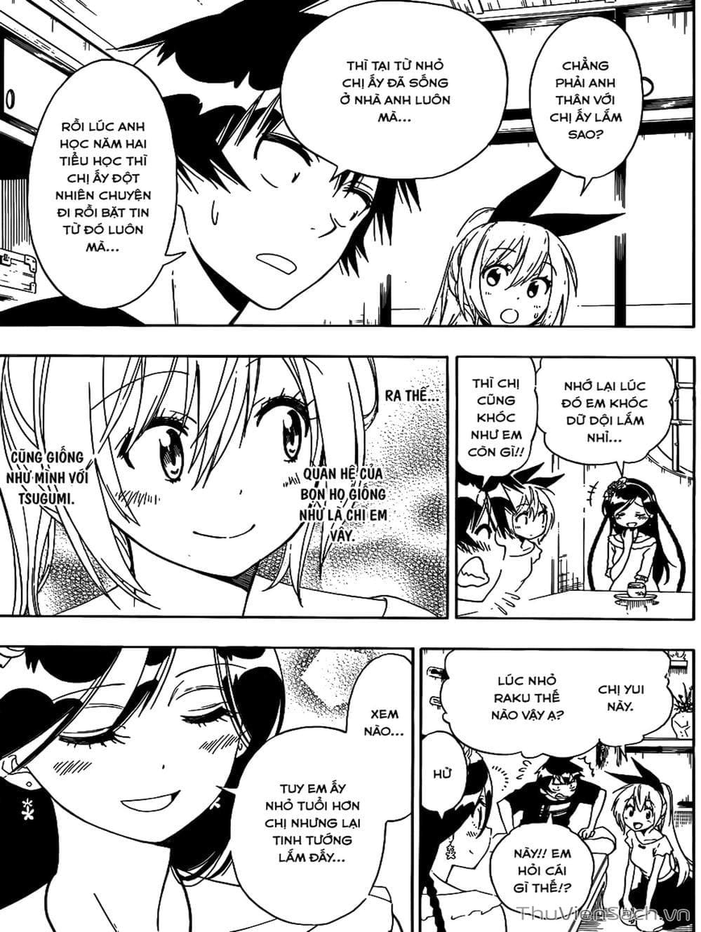 Truyện Tranh Tình Yêu Giả Tạo - Nisekoi trang 8