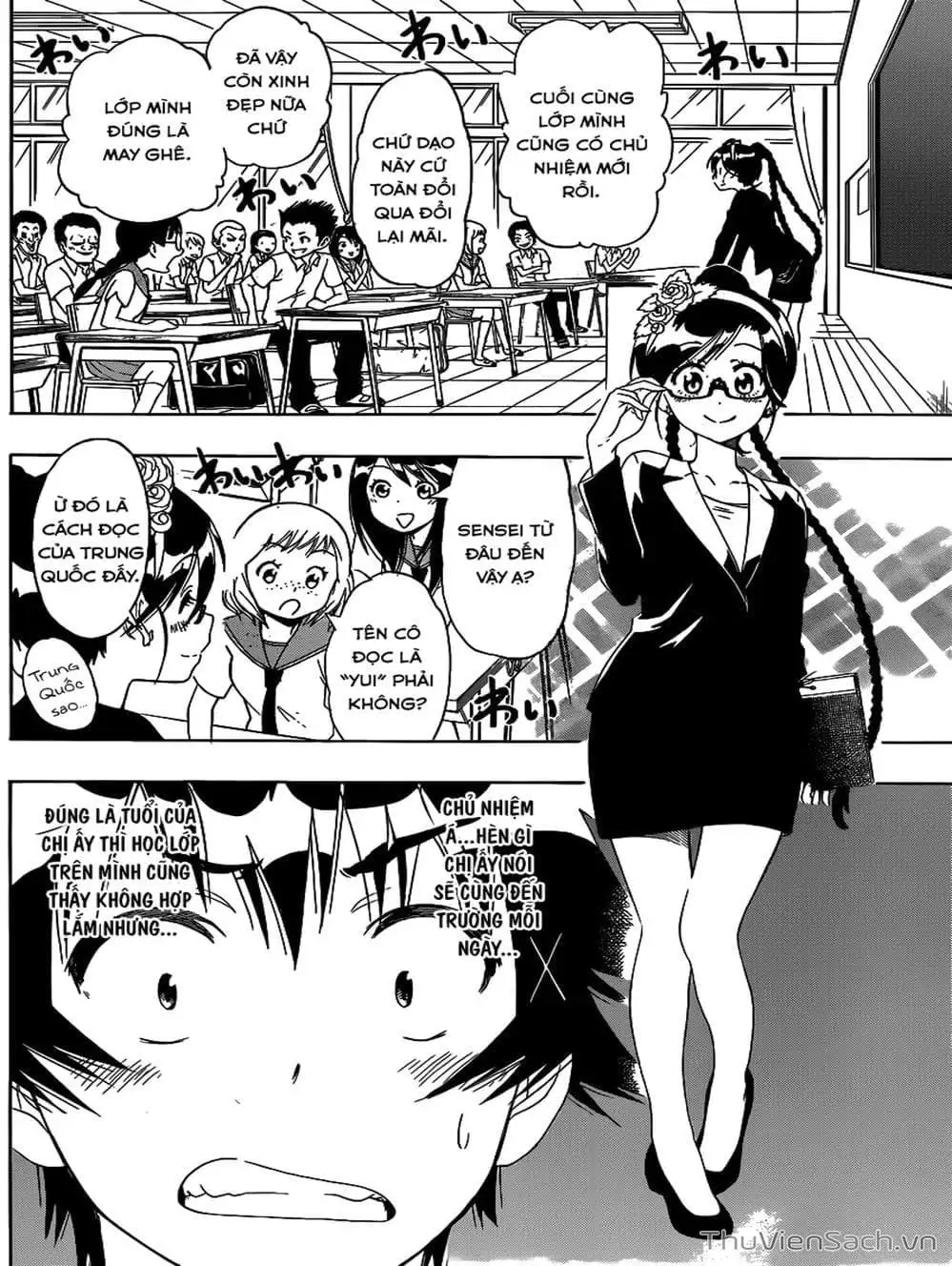 Truyện Tranh Tình Yêu Giả Tạo - Nisekoi trang 8