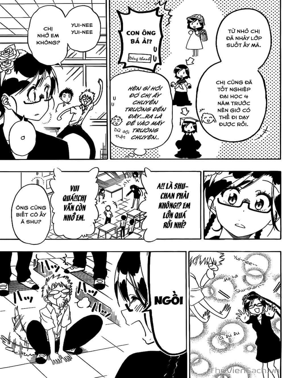 Truyện Tranh Tình Yêu Giả Tạo - Nisekoi trang 8