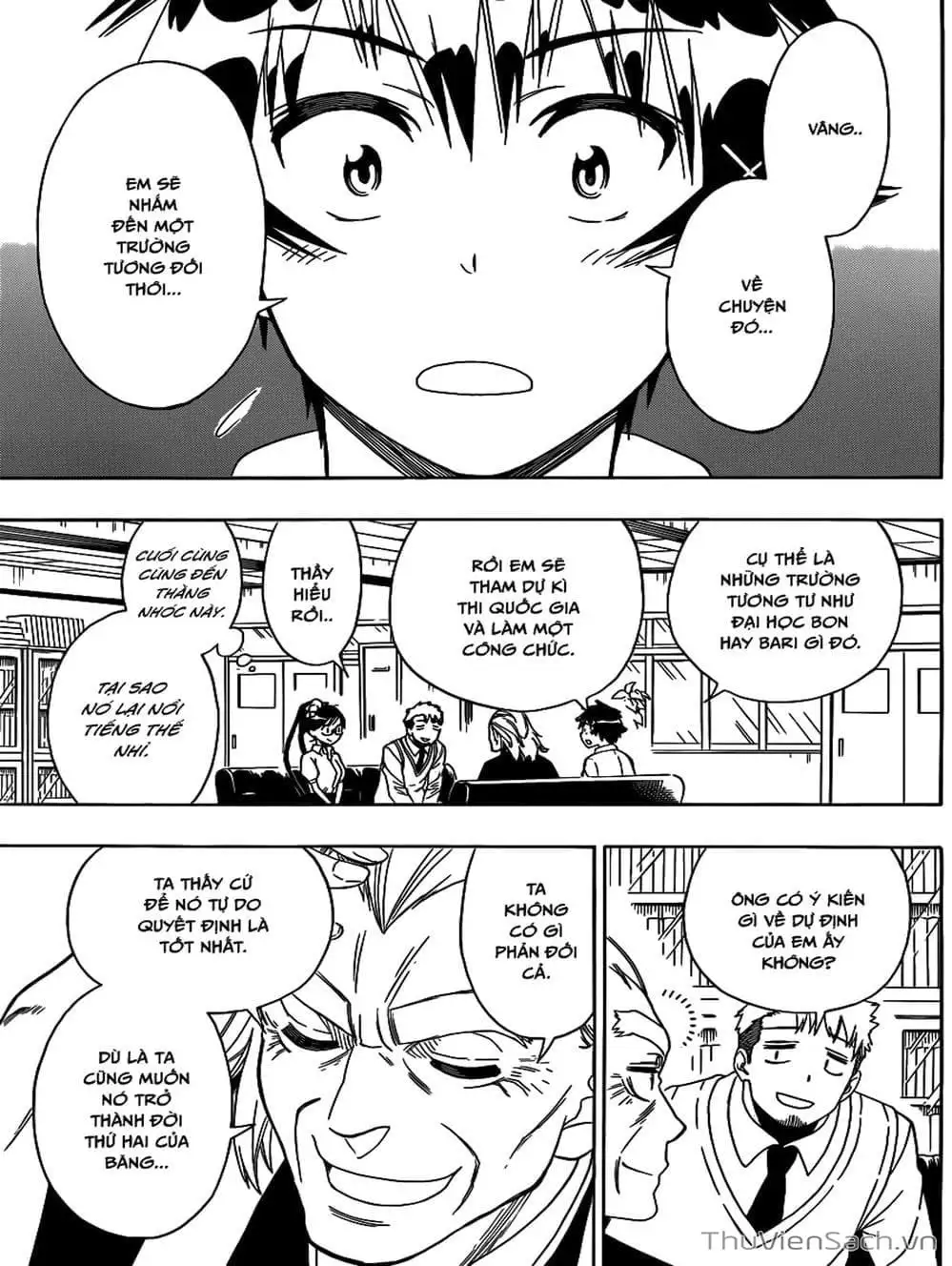 Truyện Tranh Tình Yêu Giả Tạo - Nisekoi trang 8