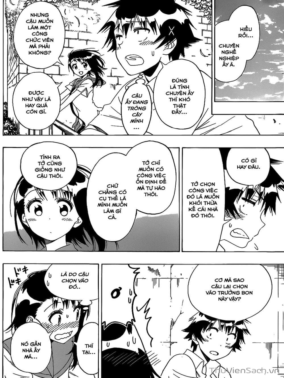 Truyện Tranh Tình Yêu Giả Tạo - Nisekoi trang 8