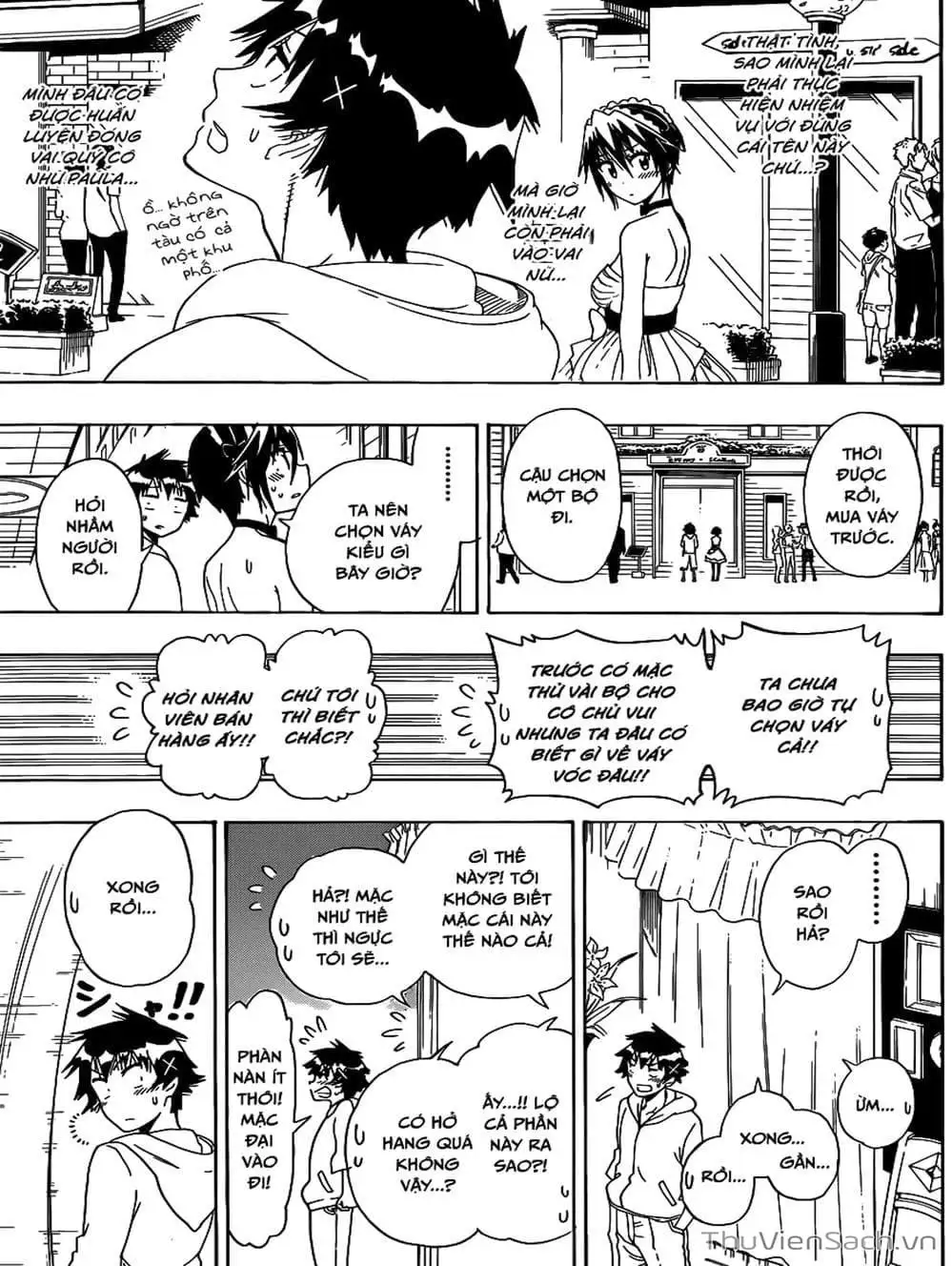 Truyện Tranh Tình Yêu Giả Tạo - Nisekoi trang 8