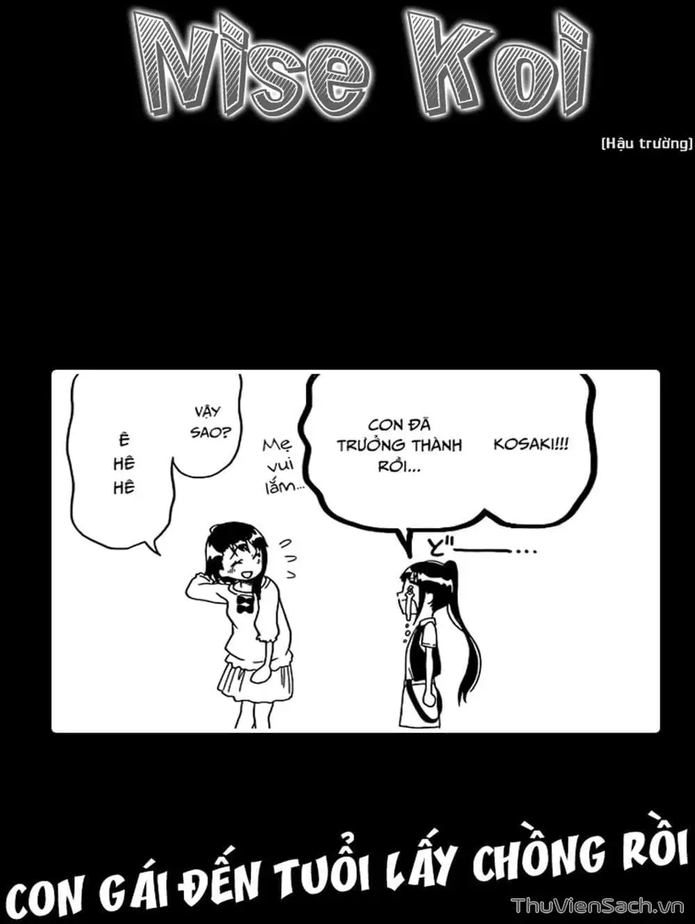 Truyện Tranh Tình Yêu Giả Tạo - Nisekoi trang 8