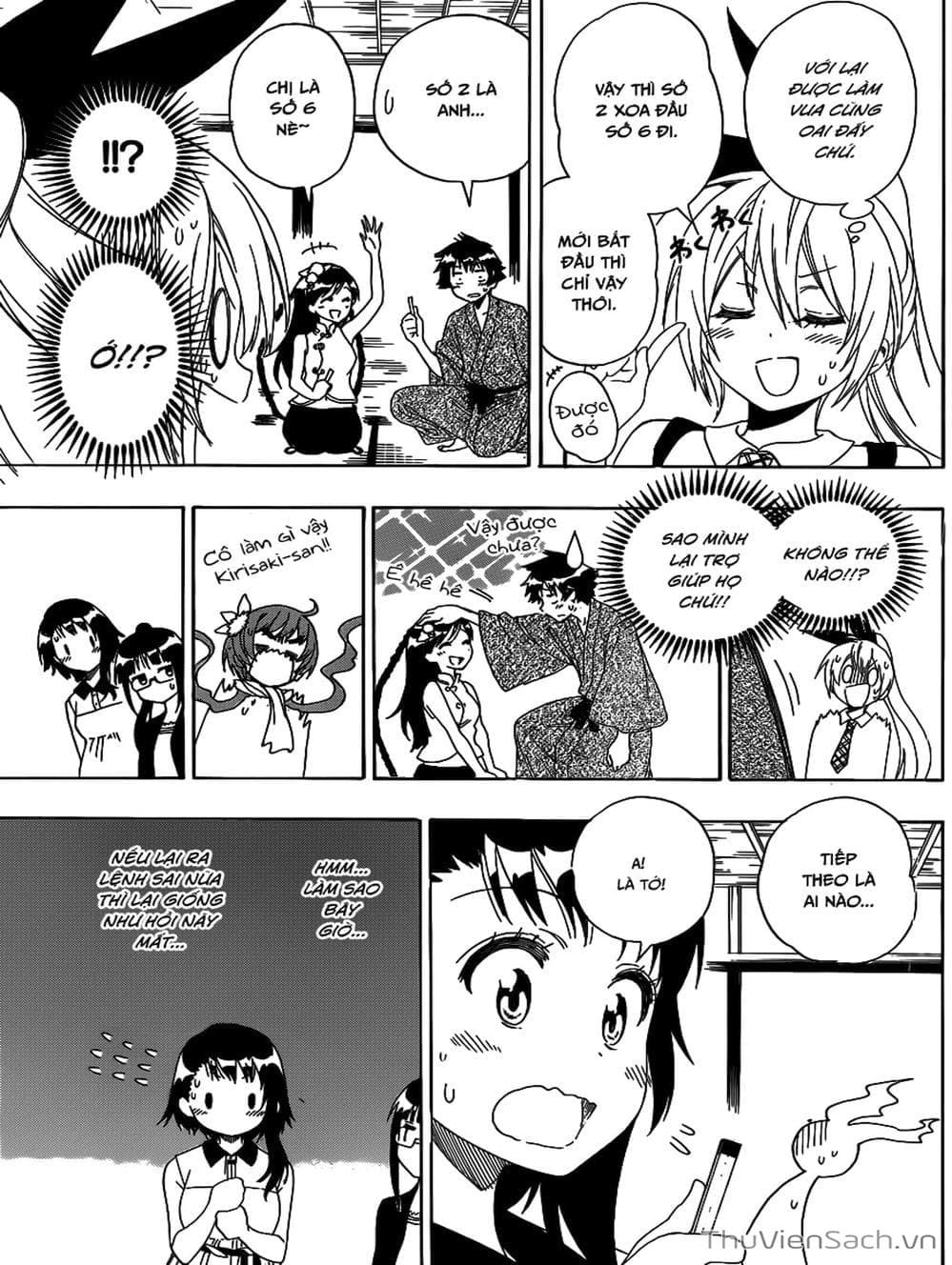 Truyện Tranh Tình Yêu Giả Tạo - Nisekoi trang 8