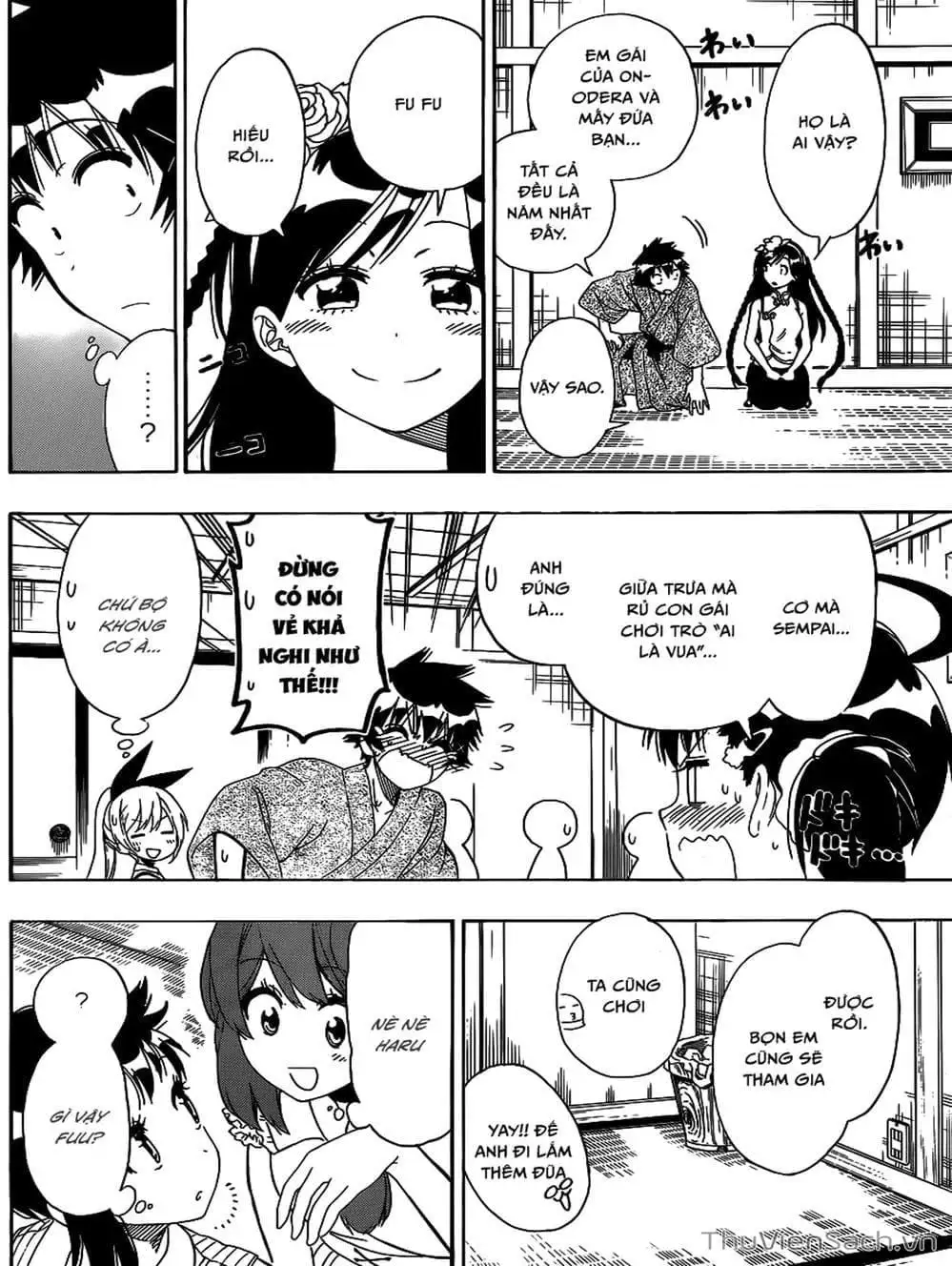 Truyện Tranh Tình Yêu Giả Tạo - Nisekoi trang 8