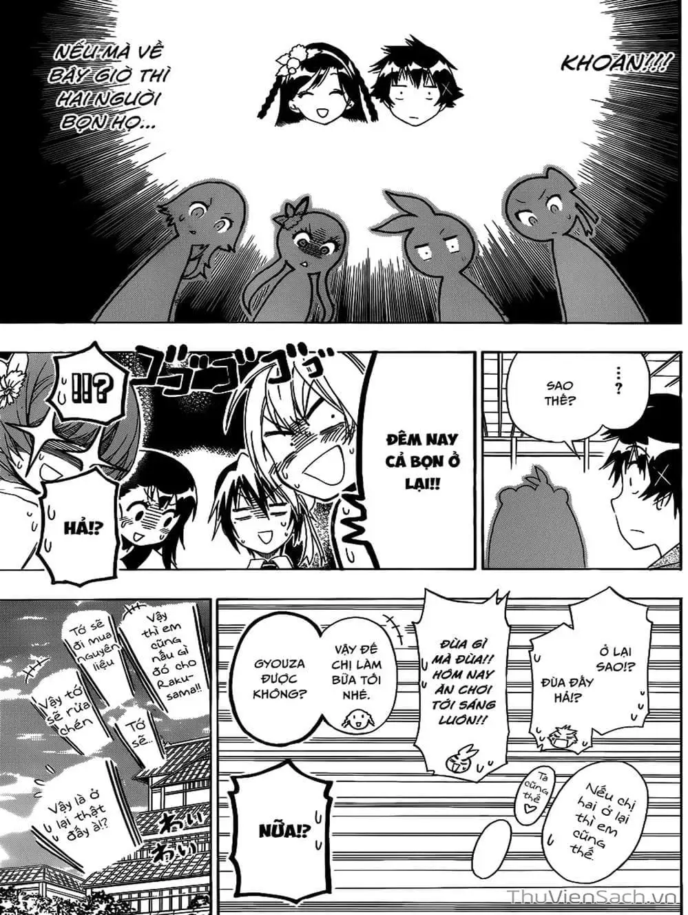 Truyện Tranh Tình Yêu Giả Tạo - Nisekoi trang 8