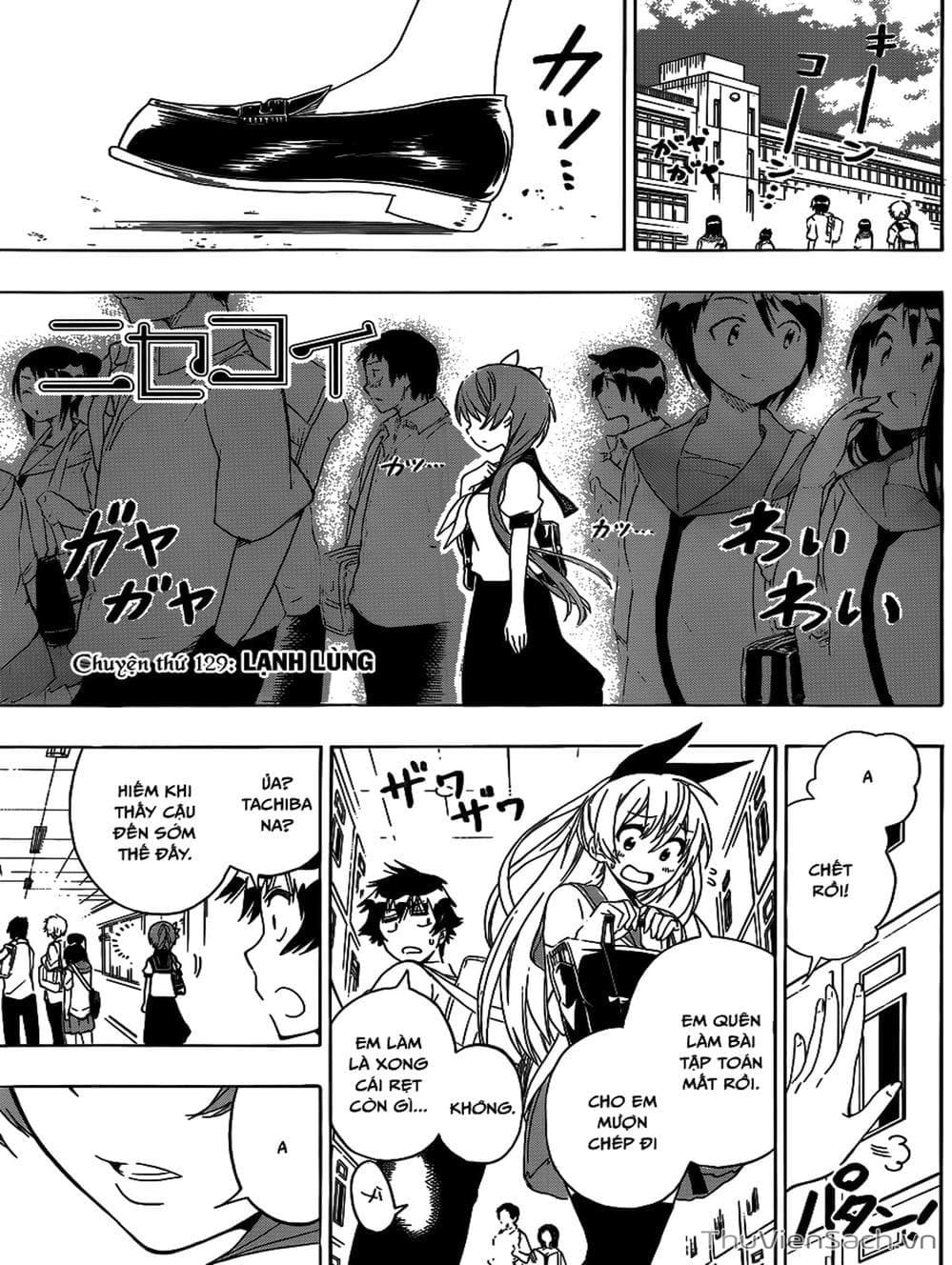 Truyện Tranh Tình Yêu Giả Tạo - Nisekoi trang 8