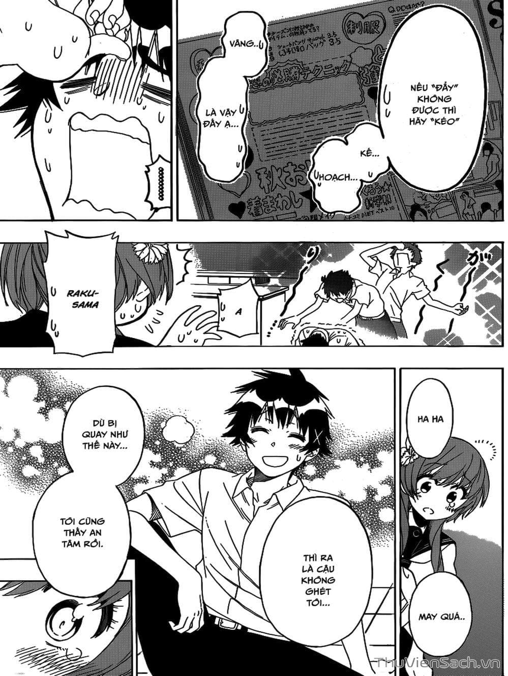 Truyện Tranh Tình Yêu Giả Tạo - Nisekoi trang 8
