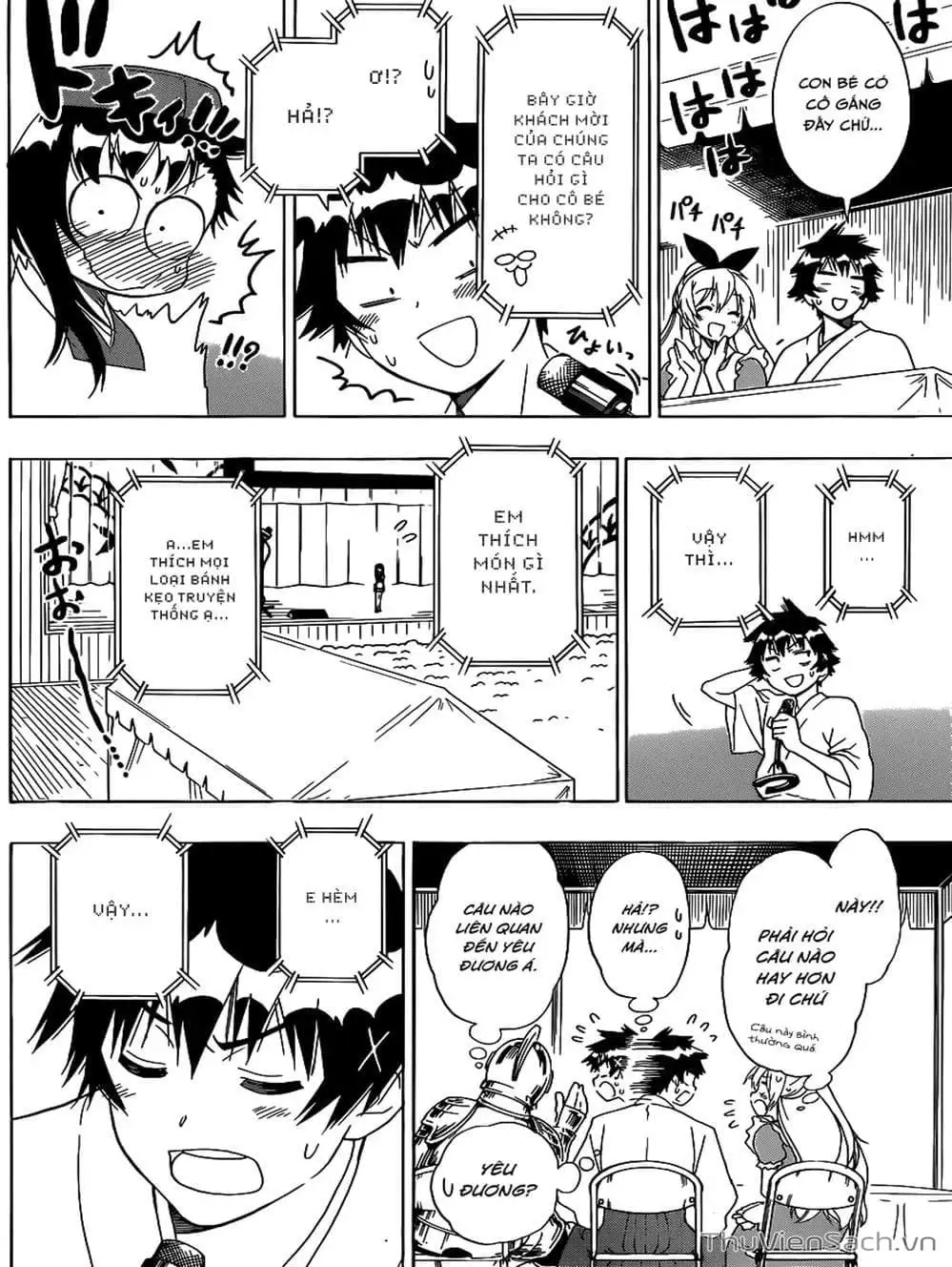 Truyện Tranh Tình Yêu Giả Tạo - Nisekoi trang 8