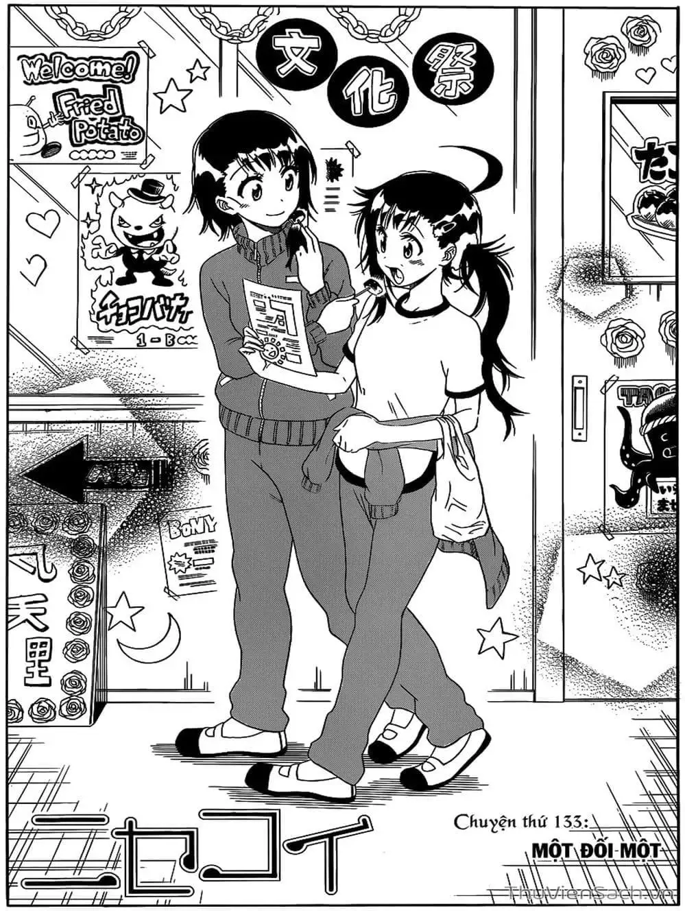 Truyện Tranh Tình Yêu Giả Tạo - Nisekoi trang 8