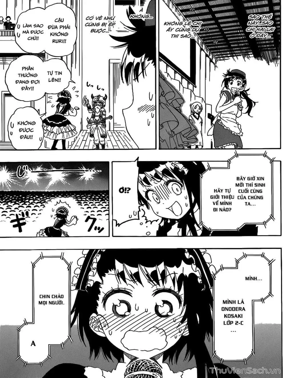 Truyện Tranh Tình Yêu Giả Tạo - Nisekoi trang 8