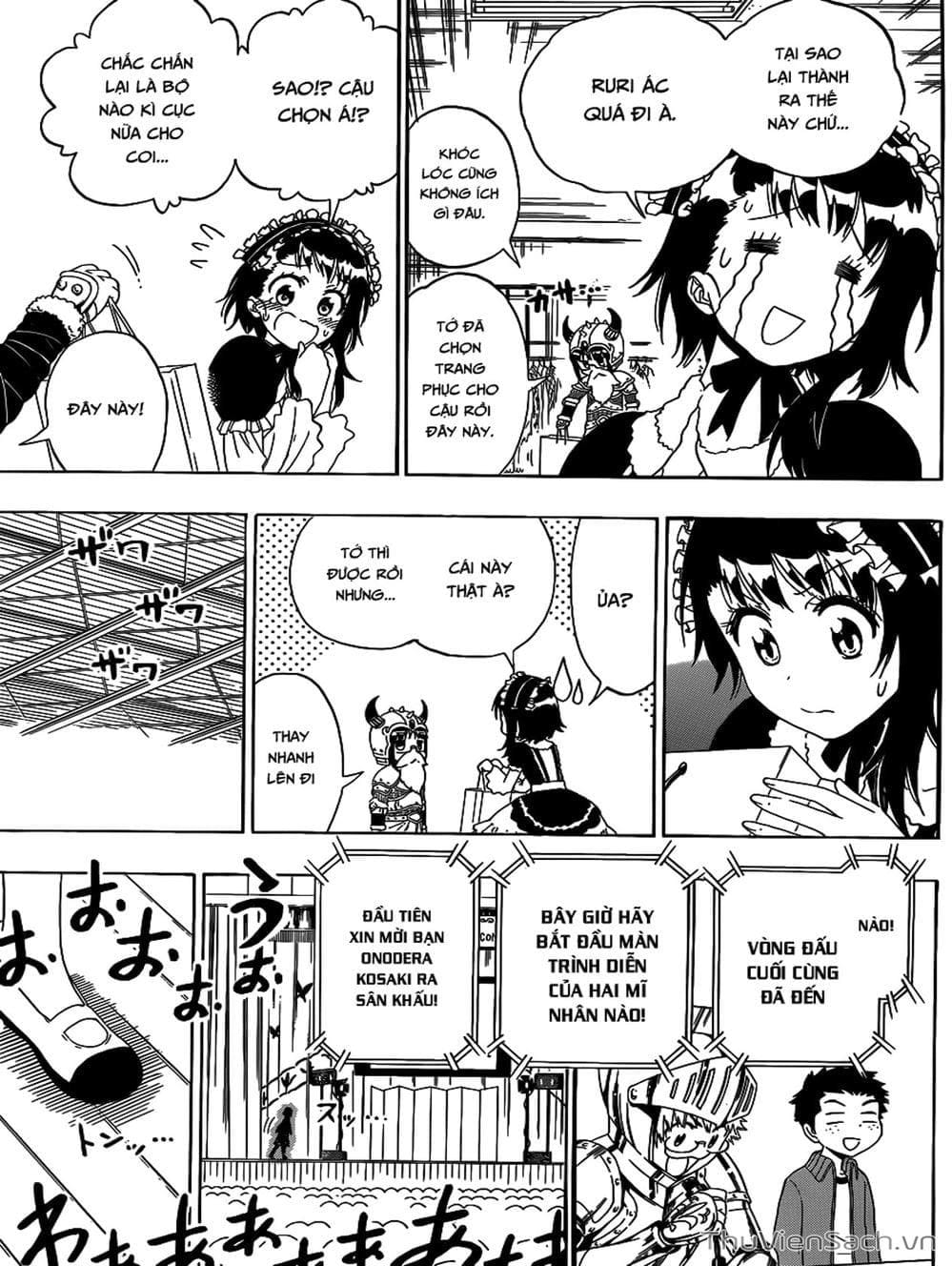 Truyện Tranh Tình Yêu Giả Tạo - Nisekoi trang 8