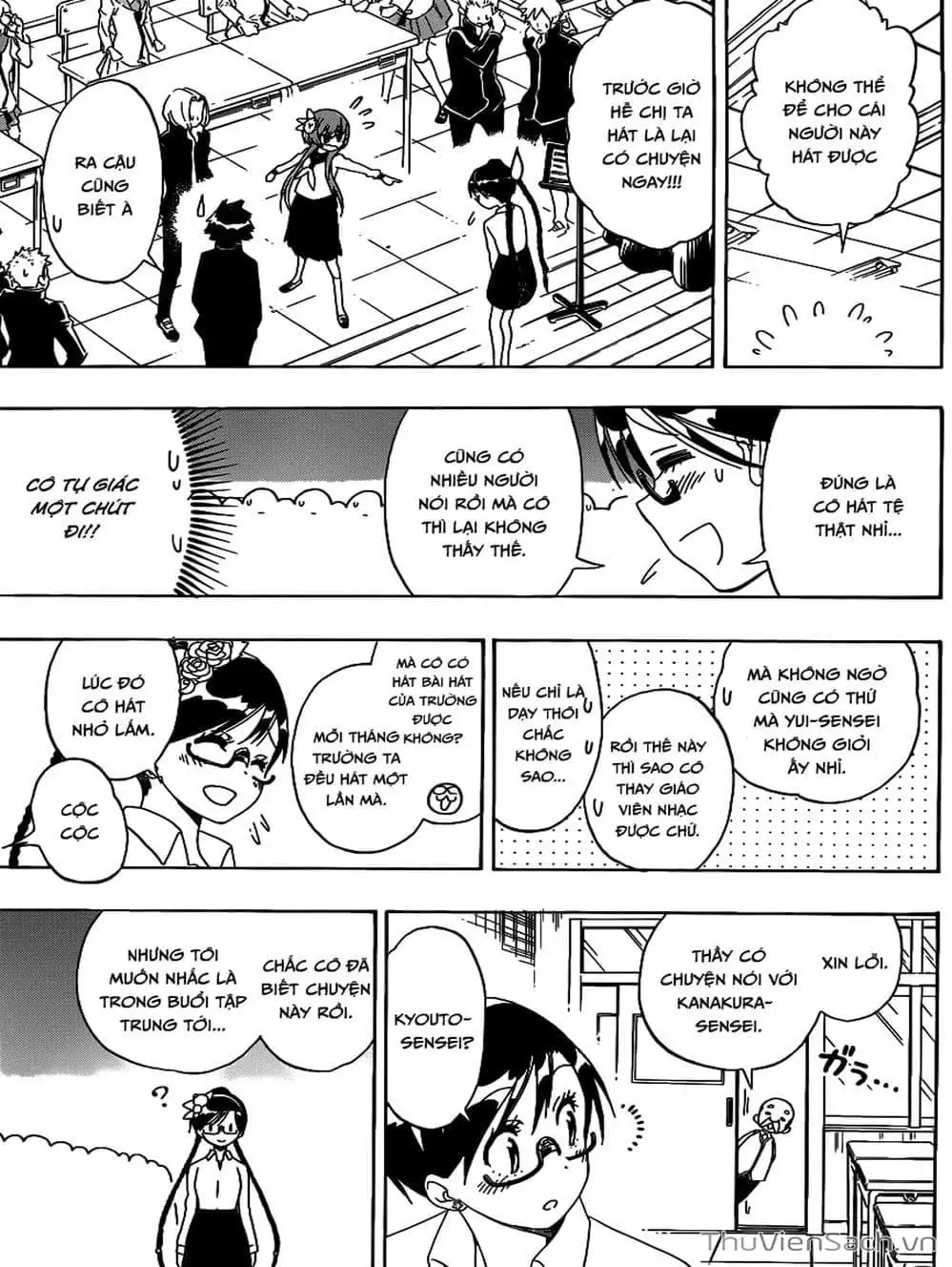 Truyện Tranh Tình Yêu Giả Tạo - Nisekoi trang 8