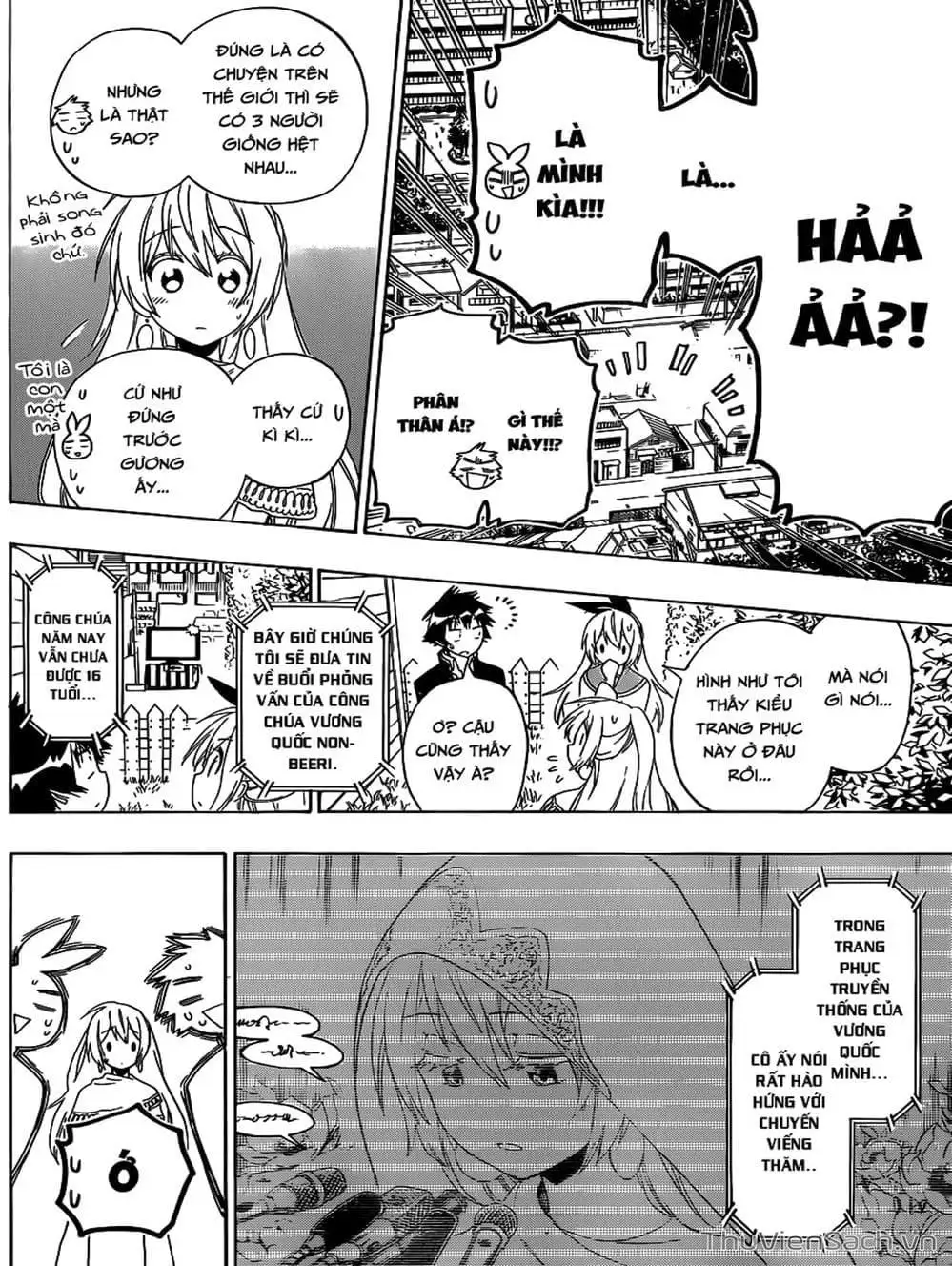 Truyện Tranh Tình Yêu Giả Tạo - Nisekoi trang 8