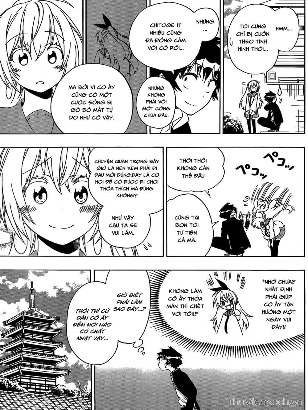 Truyện Tranh Tình Yêu Giả Tạo - Nisekoi trang 8
