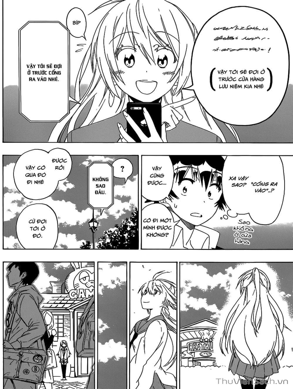 Truyện Tranh Tình Yêu Giả Tạo - Nisekoi trang 8