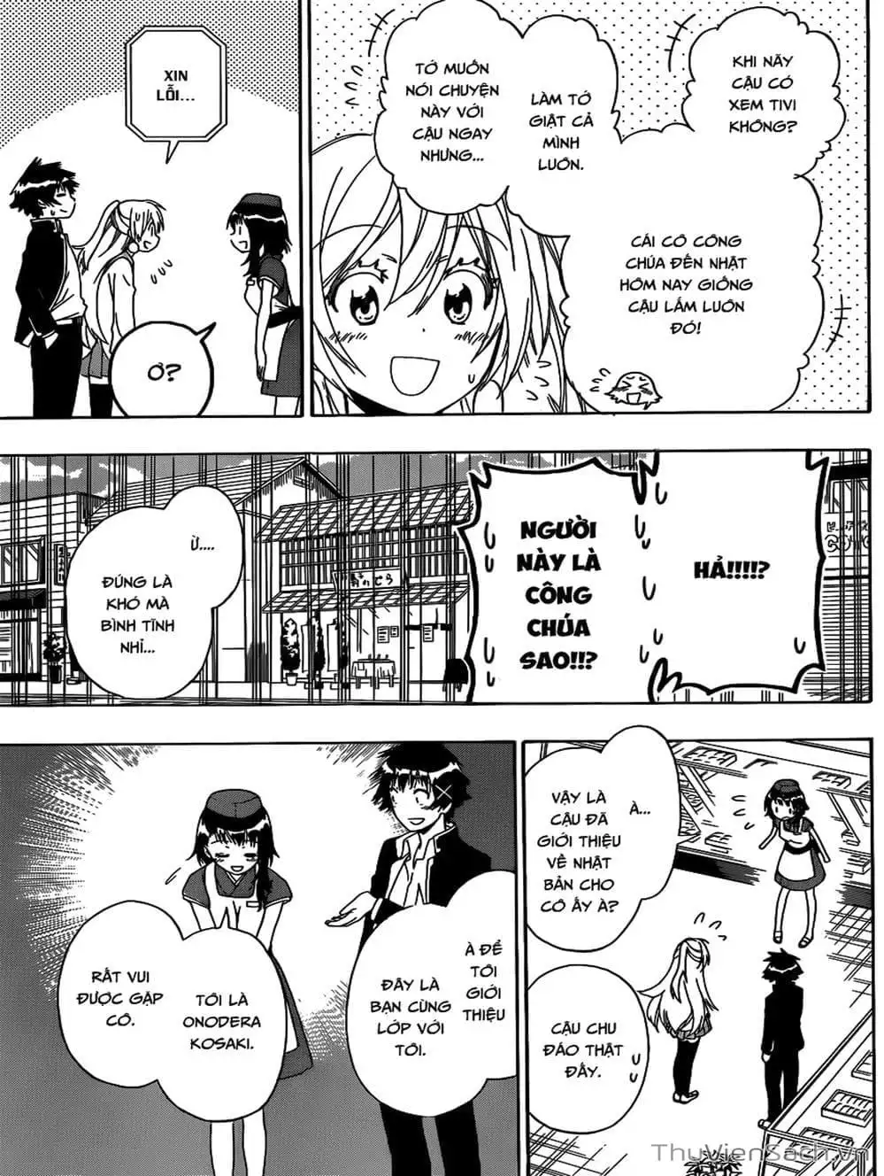 Truyện Tranh Tình Yêu Giả Tạo - Nisekoi trang 8