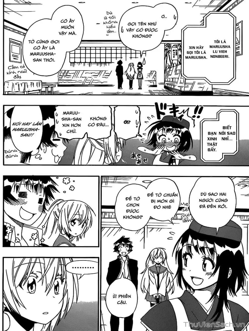 Truyện Tranh Tình Yêu Giả Tạo - Nisekoi trang 8