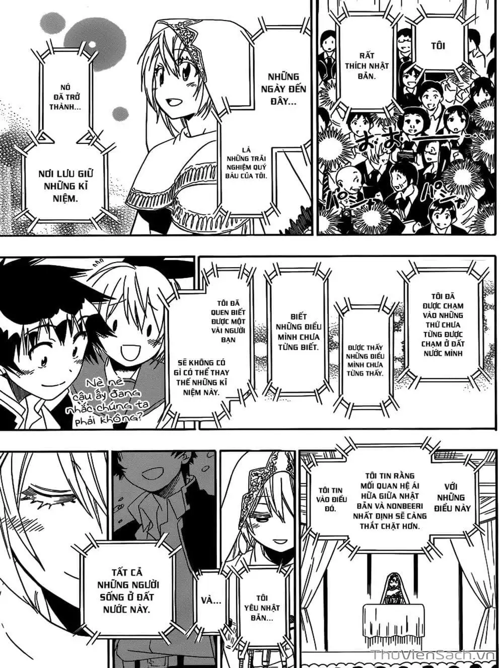 Truyện Tranh Tình Yêu Giả Tạo - Nisekoi trang 8