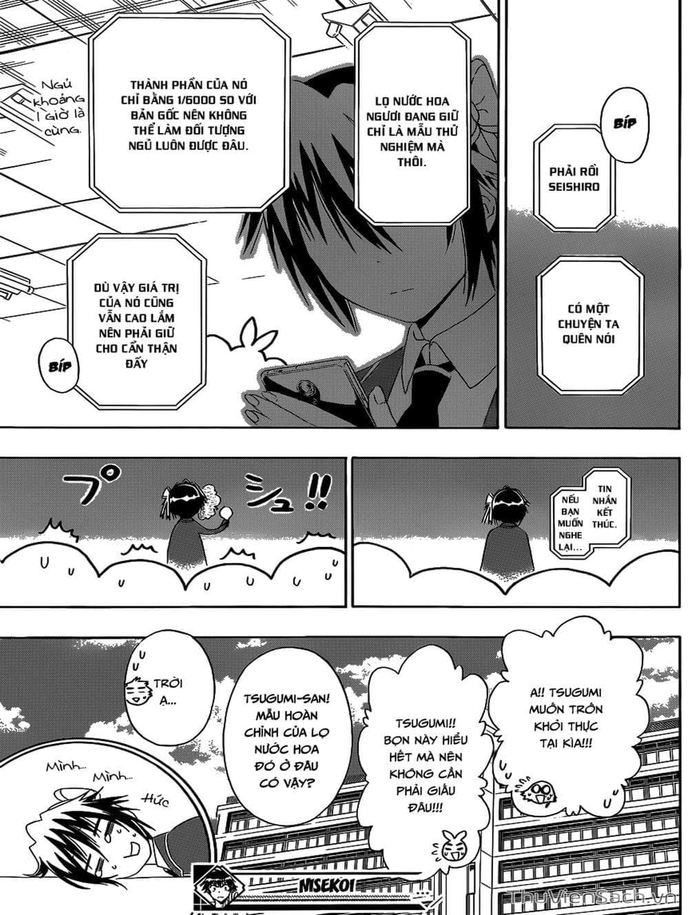 Truyện Tranh Tình Yêu Giả Tạo - Nisekoi trang 8