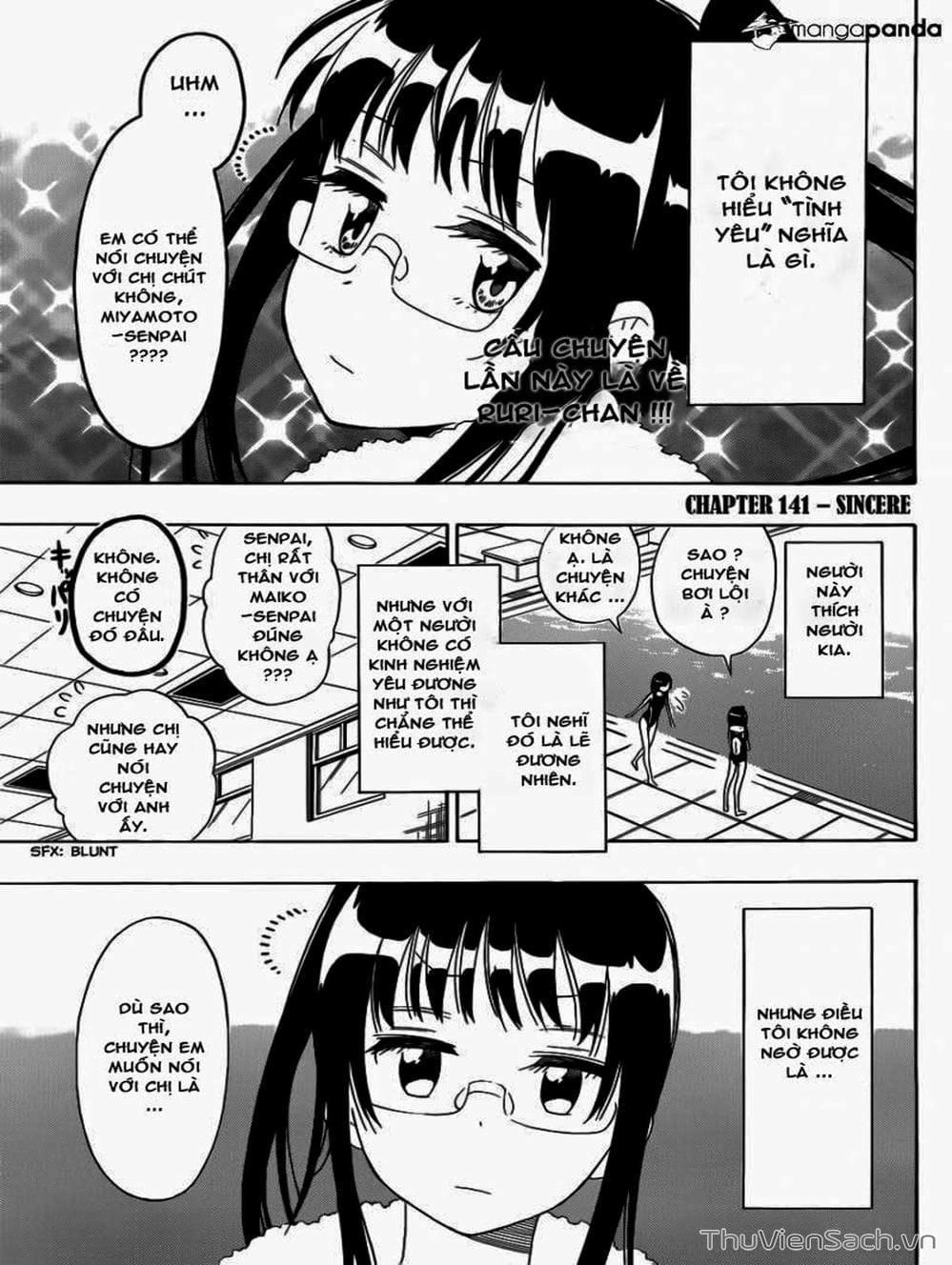 Truyện Tranh Tình Yêu Giả Tạo - Nisekoi trang 8