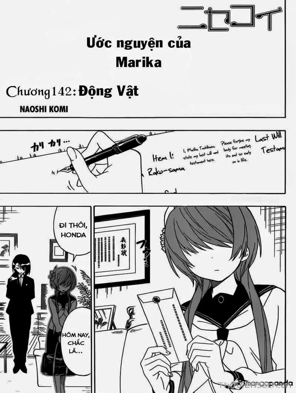 Truyện Tranh Tình Yêu Giả Tạo - Nisekoi trang 8