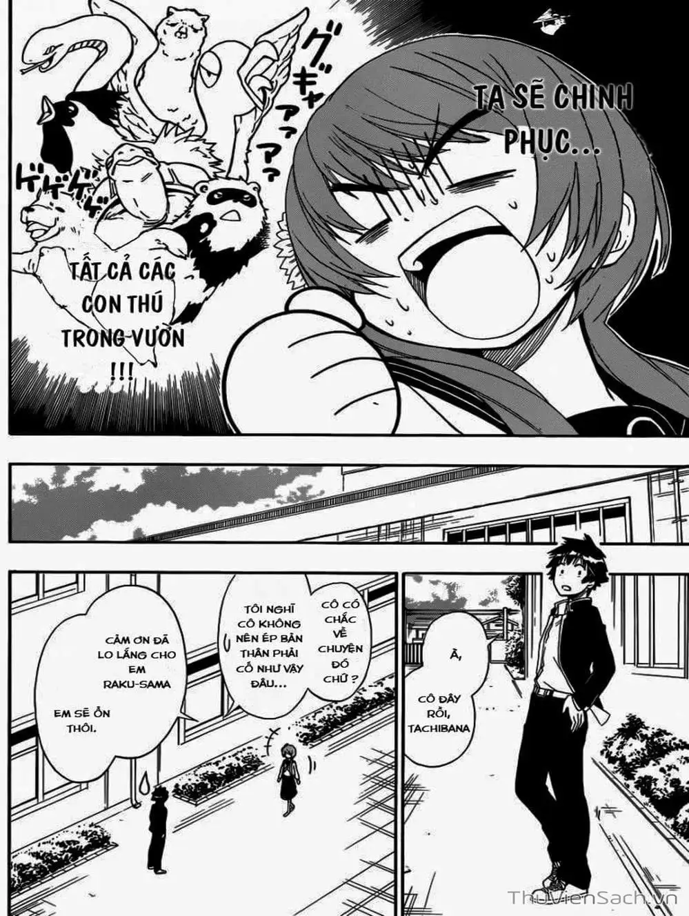 Truyện Tranh Tình Yêu Giả Tạo - Nisekoi trang 8