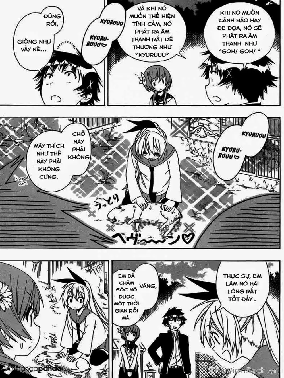 Truyện Tranh Tình Yêu Giả Tạo - Nisekoi trang 8