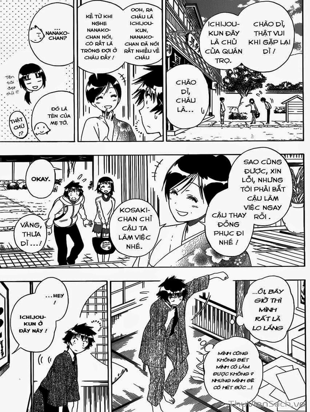 Truyện Tranh Tình Yêu Giả Tạo - Nisekoi trang 8