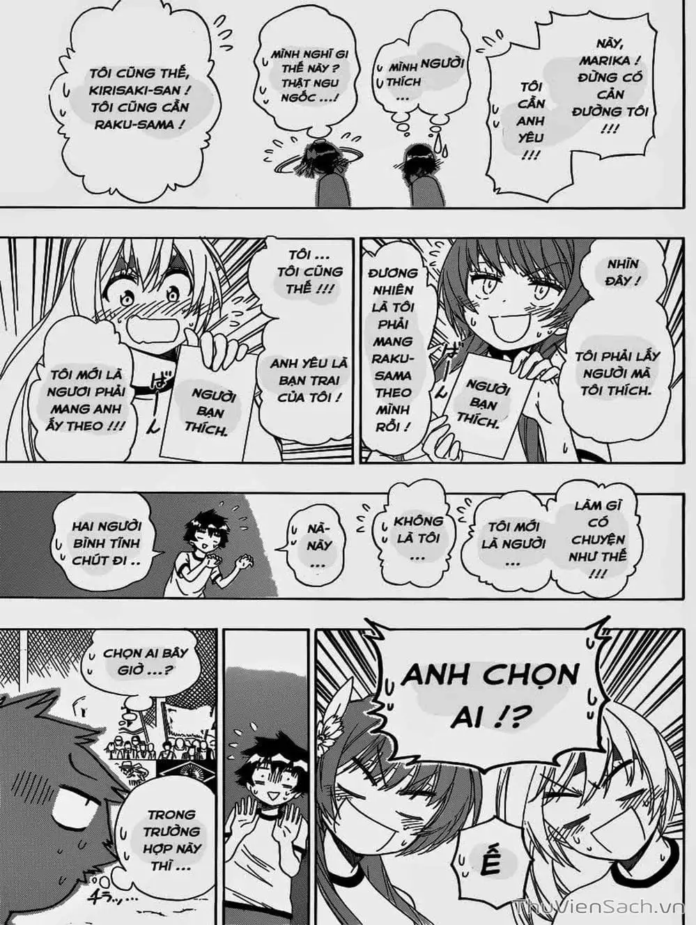 Truyện Tranh Tình Yêu Giả Tạo - Nisekoi trang 8
