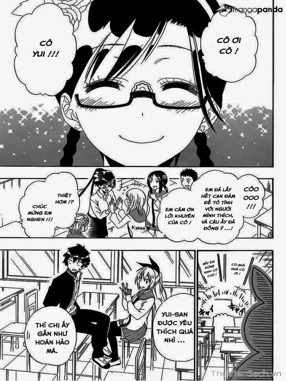 Truyện Tranh Tình Yêu Giả Tạo - Nisekoi trang 8